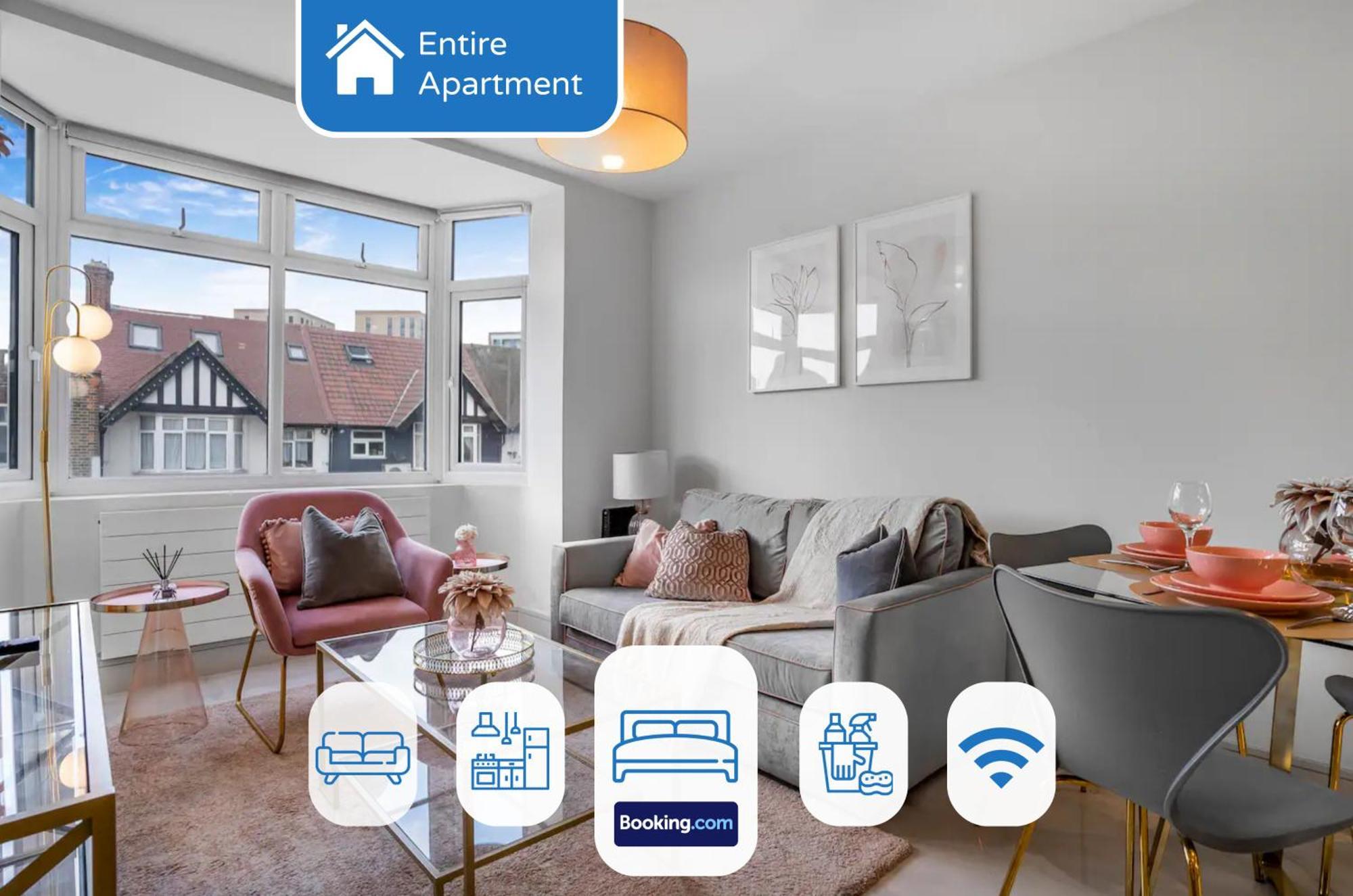 Stylish Apartments London Near Wembley Stadium Dış mekan fotoğraf
